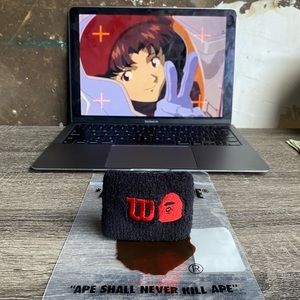 Bape x Wilson Wristband